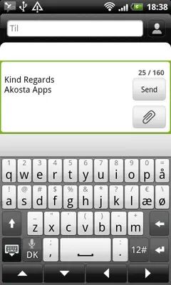 SMS Signature android App screenshot 0